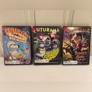 Futurama DVD Lot — Bender's Big Score + More (Black)